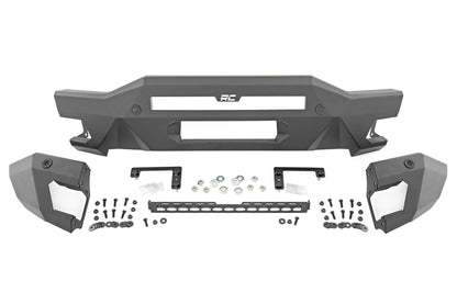 Front Bumper | Modular | Full Wings | DRL | Ford Bronco 4WD (2021-2026)