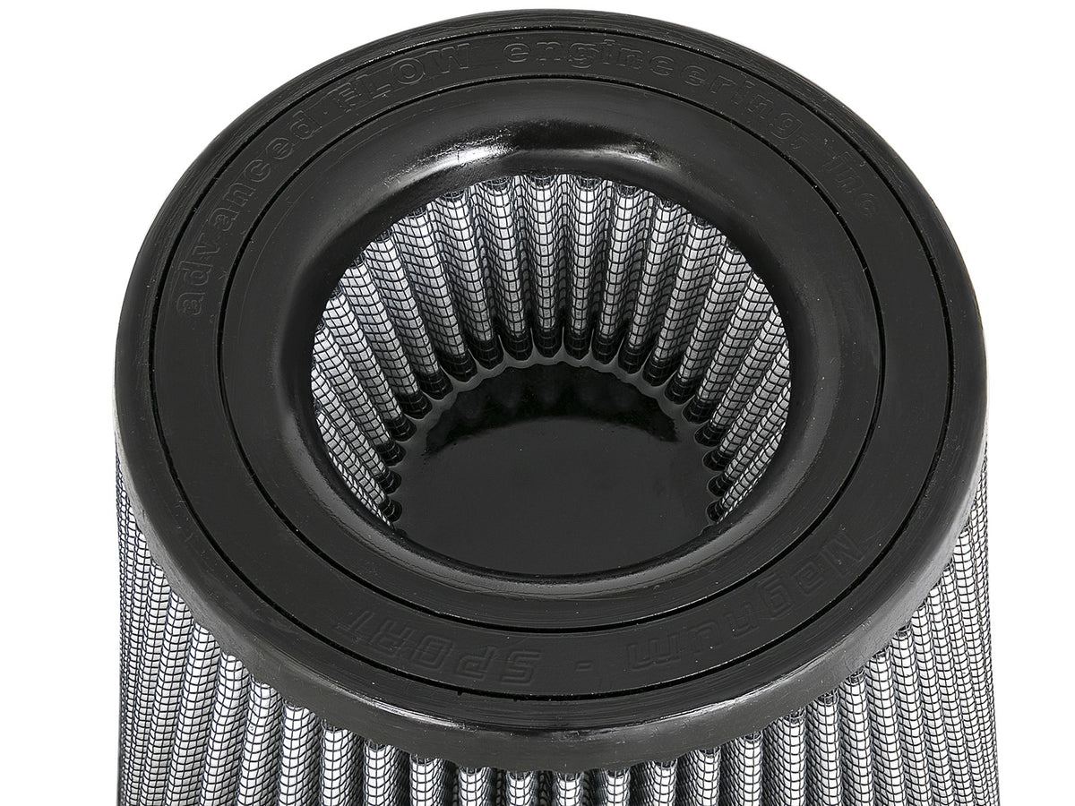 Track Series Intake Replacement Air Filter w/ Pro Dry S Media 6 Inch F X (8-3/4x8-3/4) Inch B X 7 Inch T X 6-3/4 Inch H aFe Power