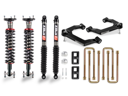 3-Inch Performance Leveling Lift Kit With Elka 2.0 Ifp Shocks for 2019-2024 Silverado/Sierra 1500 2WD/4WD Cognito