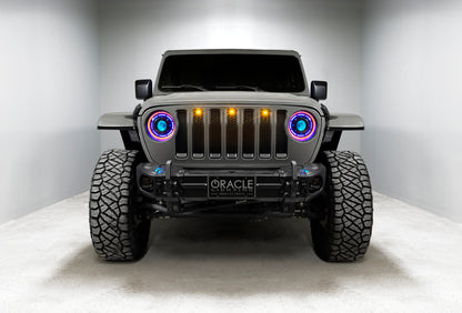 Oracle Oculus Bi-LED Projector Headlights for Jeep JL/Gladiator JT - w/ BC1 Controller