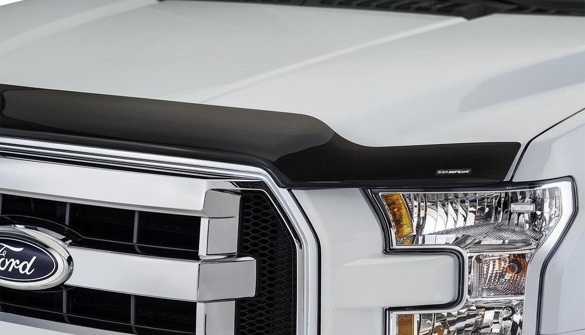 Vigilante Premium Hood Protector Smoke for 2015-2020 Ford F-150 Excludes Raptor Stampede