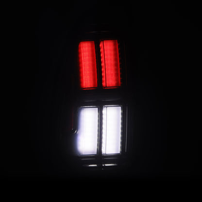 AlphaRex 05-15 Toyota Tacoma NOVA LED Tail Lights - Black