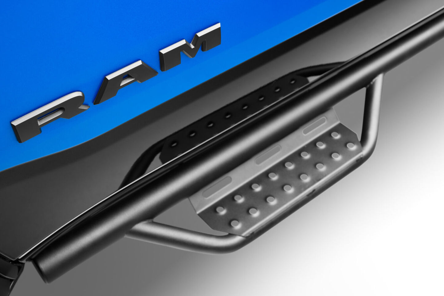 Nerf Step RS Bar Cab Length (2 Steps per Side) 2019-2025 (New Body Style) Ram 1500 Crew Cab Textured Black NFab