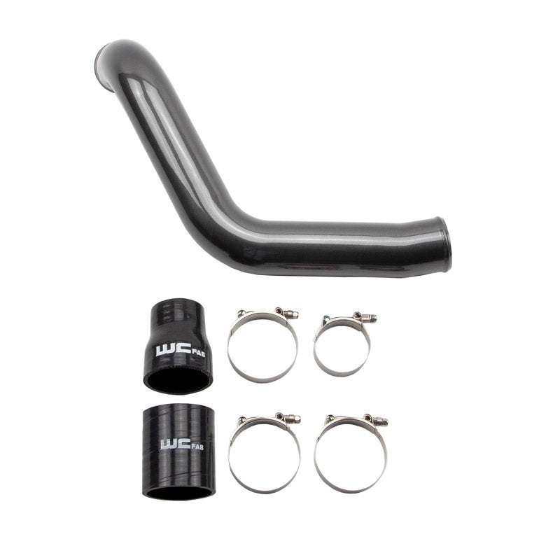 Wehrli 04.5-10 Chevrolet 6.6L LLY/LBZ/LMM Duramax Driver Side 3in Intercooler Pipe - Bengal Red
