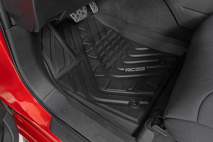 Flex-Fit Floor Mats | FR & RR | CrewMax | Toyota Tundra 2WD/4WD (2022-2026)