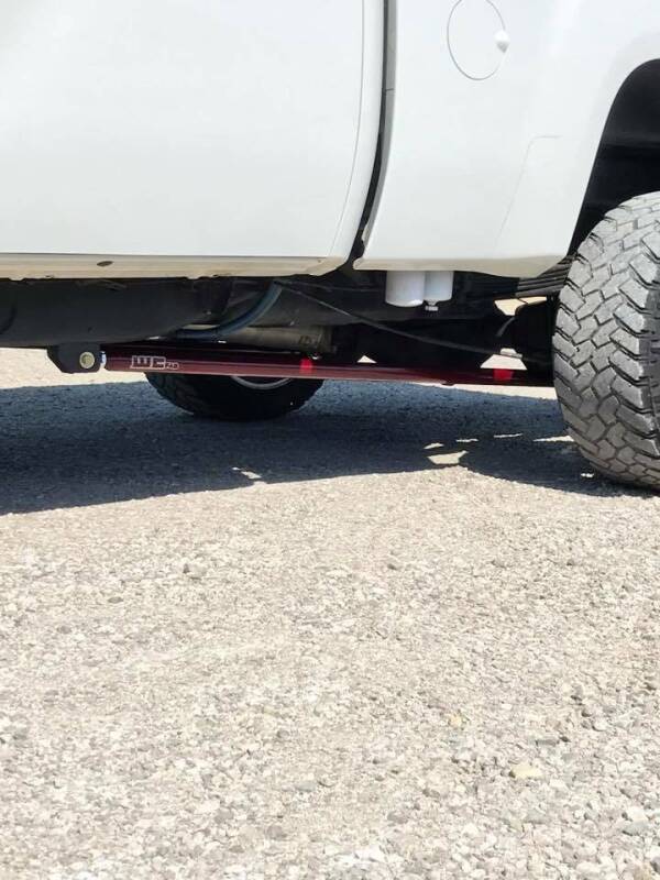 Wehrli 11-19 Chevy & GMC Duramax RCLB/CCSB/ECSB 60in. Traction Bar Kit - Bronze Chrome