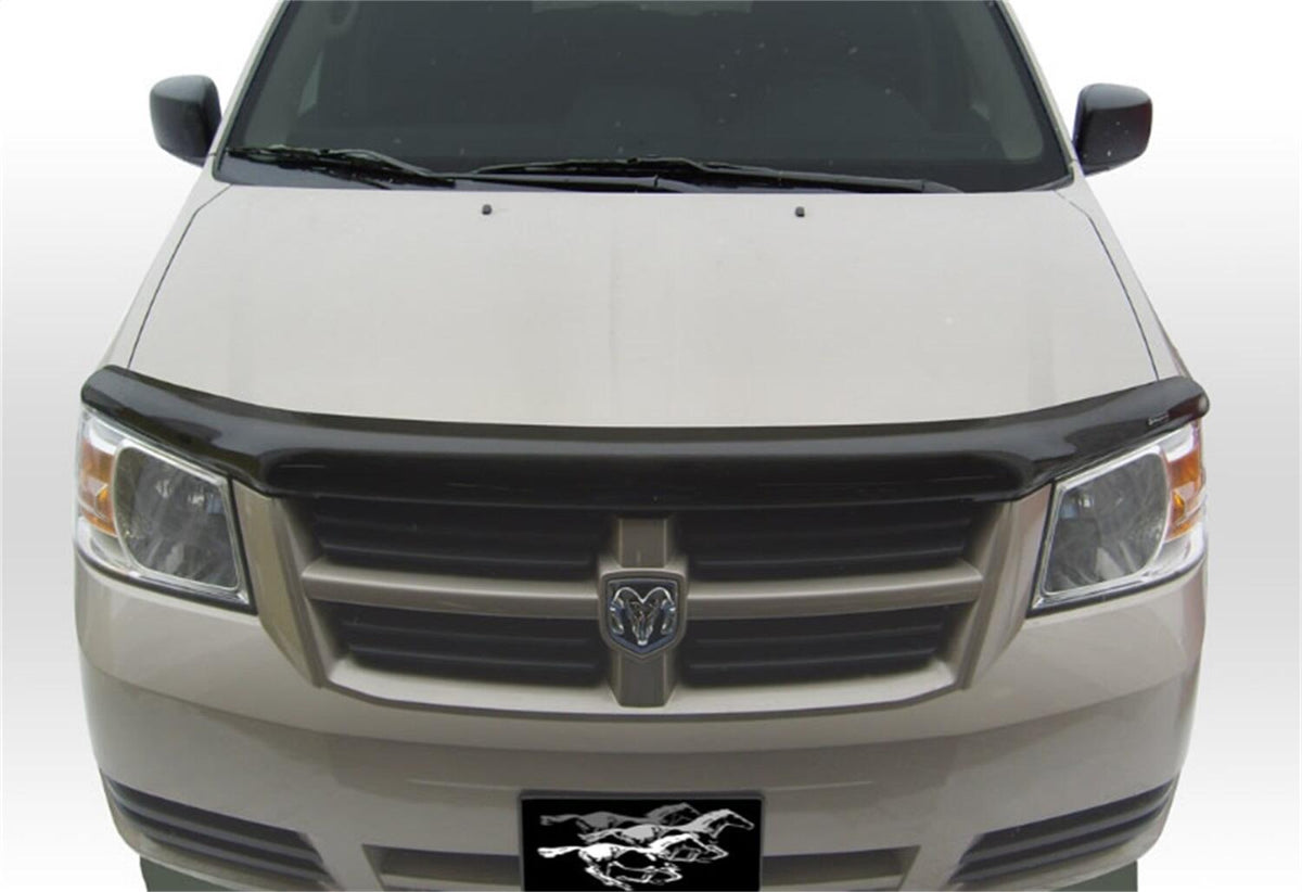 Vigilante Premium Hood Protector Smoke for 2008-2010 Dodge Grand Caravan Stampede