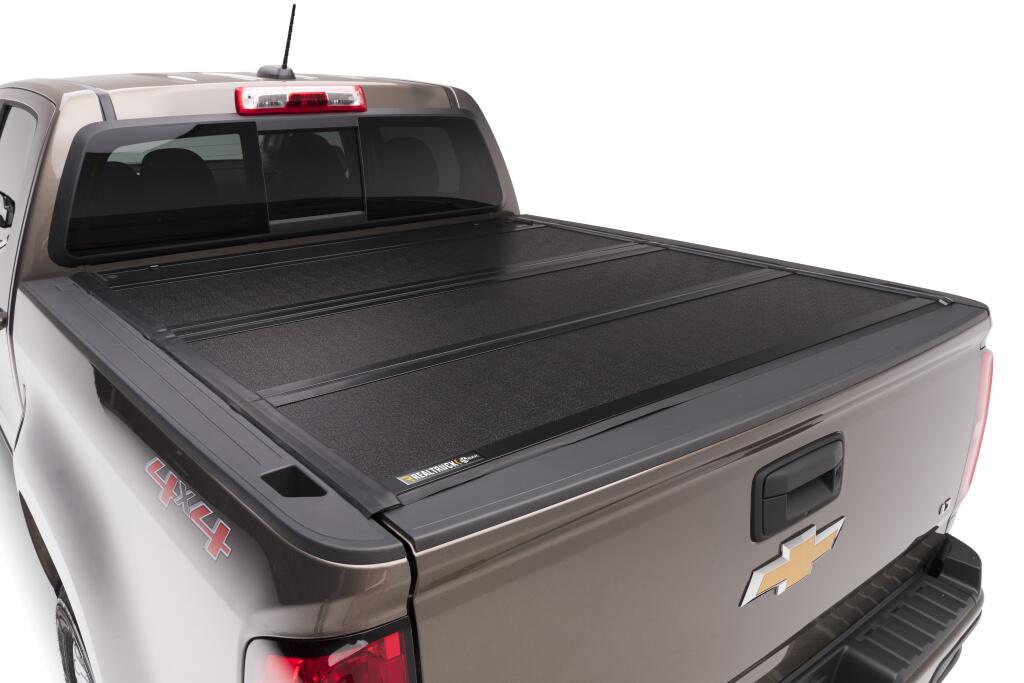 BAKFlip G2 Hard Folding Truck Bed Cover Rails Mounted Low Enough To Use Standard C Clamps 2004-2012 Colorado/Canyon 5 Foot Bed BAK