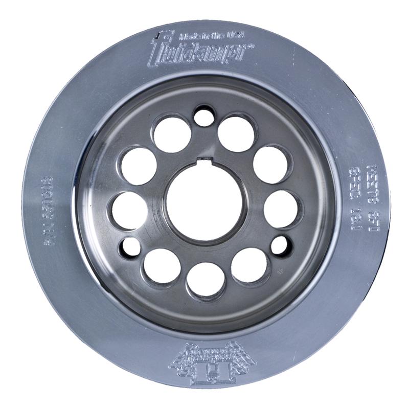 Fluidampr Ford 8BA Flat Head Wide Belt Steel Internally Balanced Damper