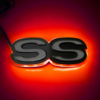 Oracle Chevrolet Camaro SS Illuminated Emblem - Red