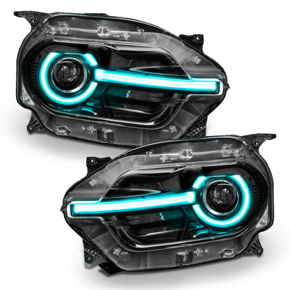 Oracle 2021 Ford Bronco Sport RGB+W Headlight DRL + Halo - ColorSHIFT w/ BC1 Controller