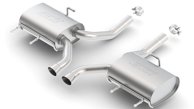 Borla 11-14 CTS Coupe V6 3.6L AT RWD/AWD Dual Ctr Rear Exit Touring Exhaust (REAR SECTION ONLY)