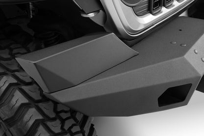 Trailline Bumper Fairlead Mount Plate Textured Black 2018-2026 Jeep Wrangler JL 2020-2025 Jeep Gladiator Go Rhino