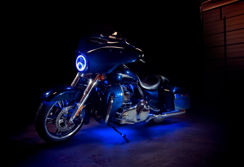 Oracle Harley Street Glide 06-15 LED Halo Kit - ColorSHIFT