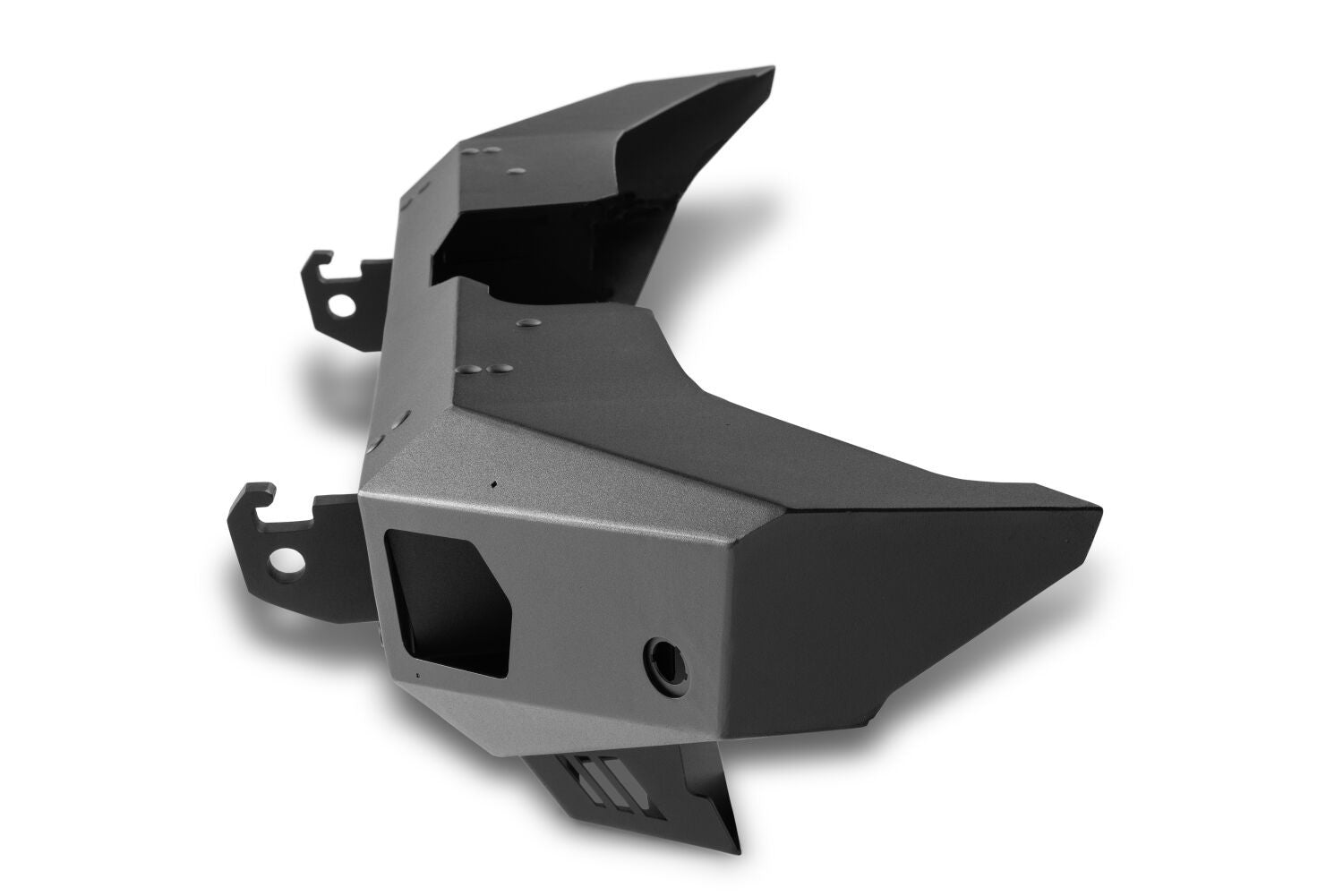 Trailline Bumper Fairlead Mount Plate Textured Black 2021-2025 Ford Bronco Go Rhino