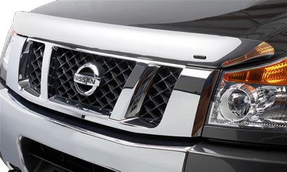 Vigilante Premium Hood Protector Chrome for 17-24 Nissan Titan Stampede