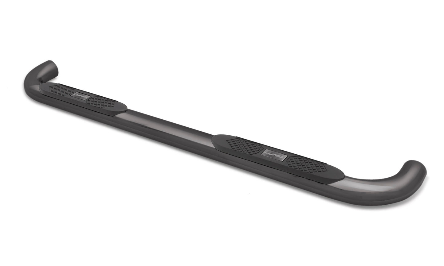 4 Inch Oval Bent Nerf Bars Black 2009-2021 Dodge Ram 1500 Quad Cab Lund