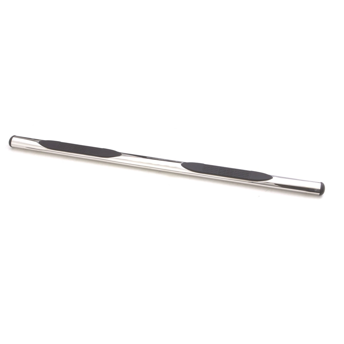 4 Inch Oval Straight Nerf Bars Polished Stainless 1999-2016 Ford F-250/Ford F-350/F-450 Super Duty Crew Cab Lund