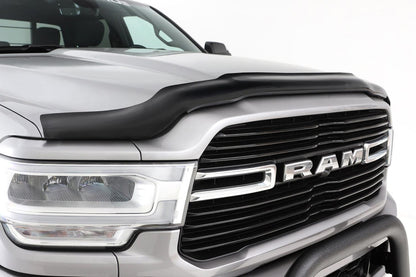 Bugflector Hood Shield Dark Smoke for 2019-2025 Ram 3500 and More Smoke AVS