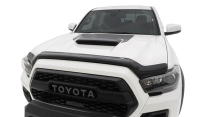 Bugflector Hood Shield Dark Smoke for 2016-2023 Toyota Tacoma Smoke AVS