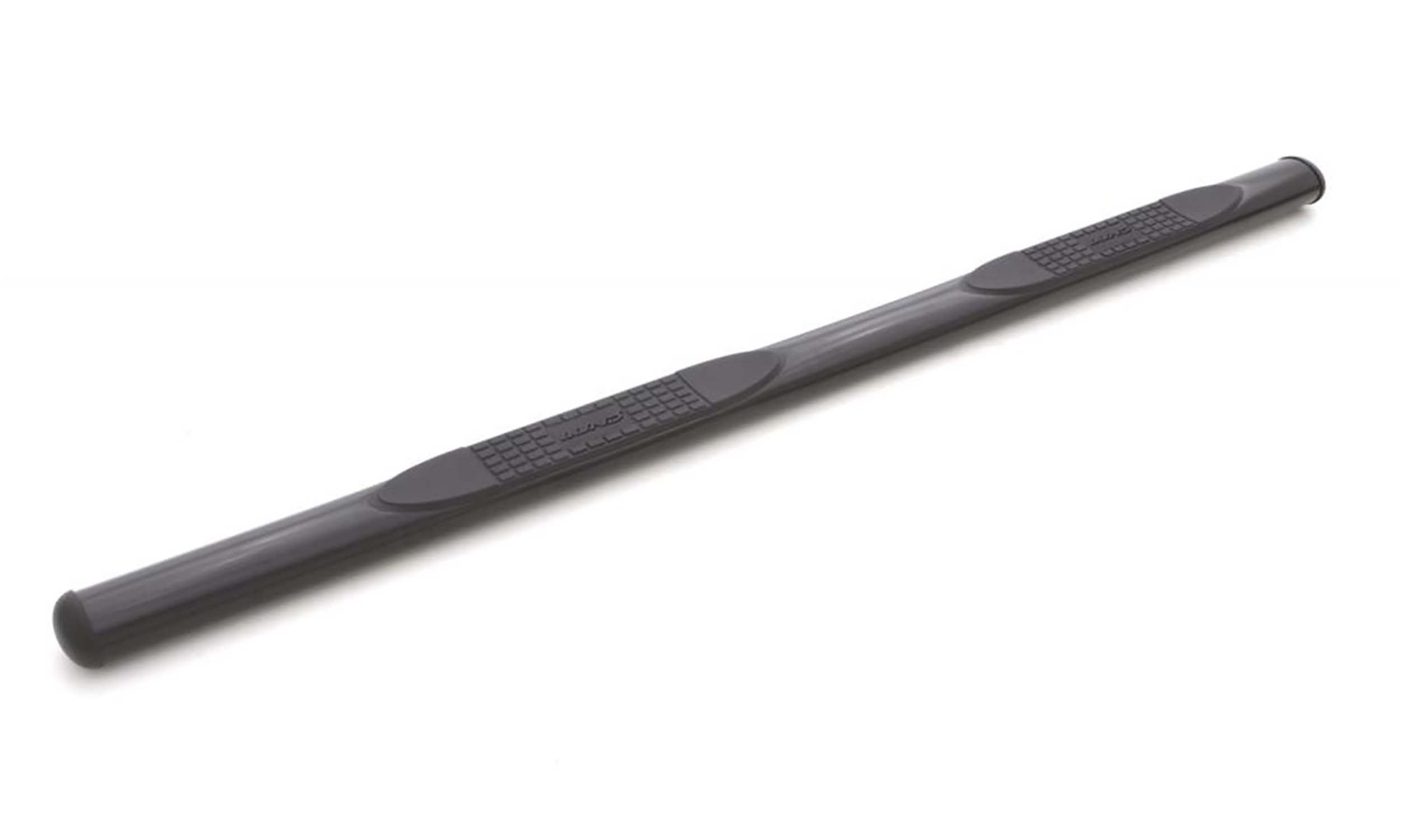 4 Inch Oval Straight Nerf Bars Black 2019-2026 Ram 1500 Crew Cab Lund