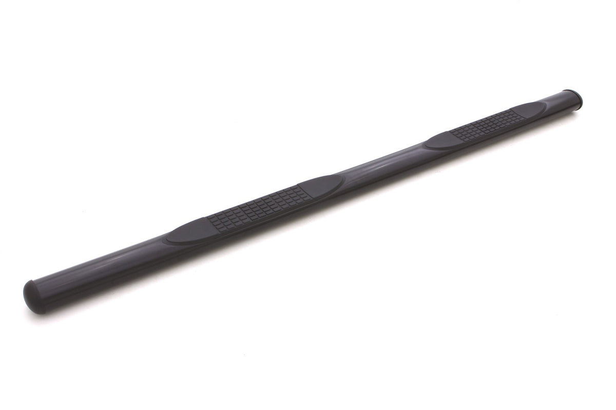4 Inch Oval Straight Nerf Bars Black 1999-2016 Ford F-250/Ford F-350/F-450 Super Duty Crew Cab Lund