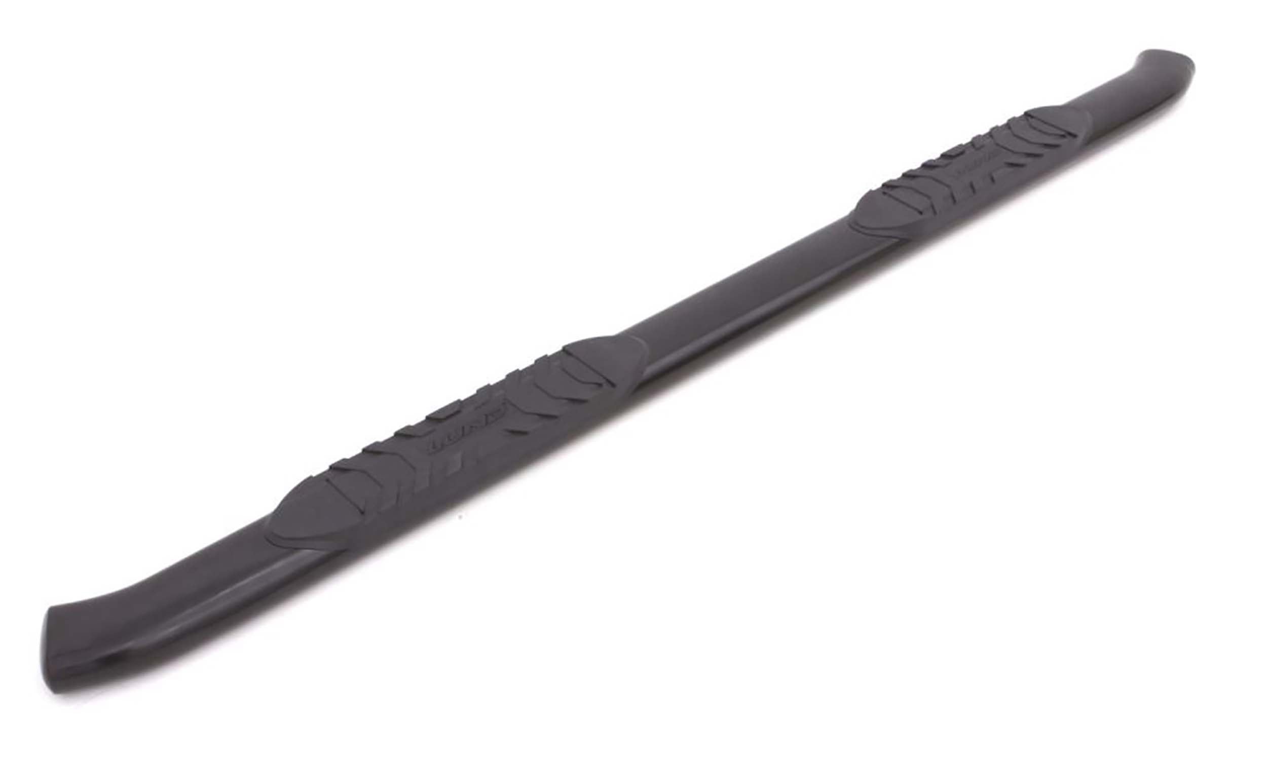5 Inch Oval Curved Nerf Bars Black 2019-2026 Ram 1500 Quad Cab Lund