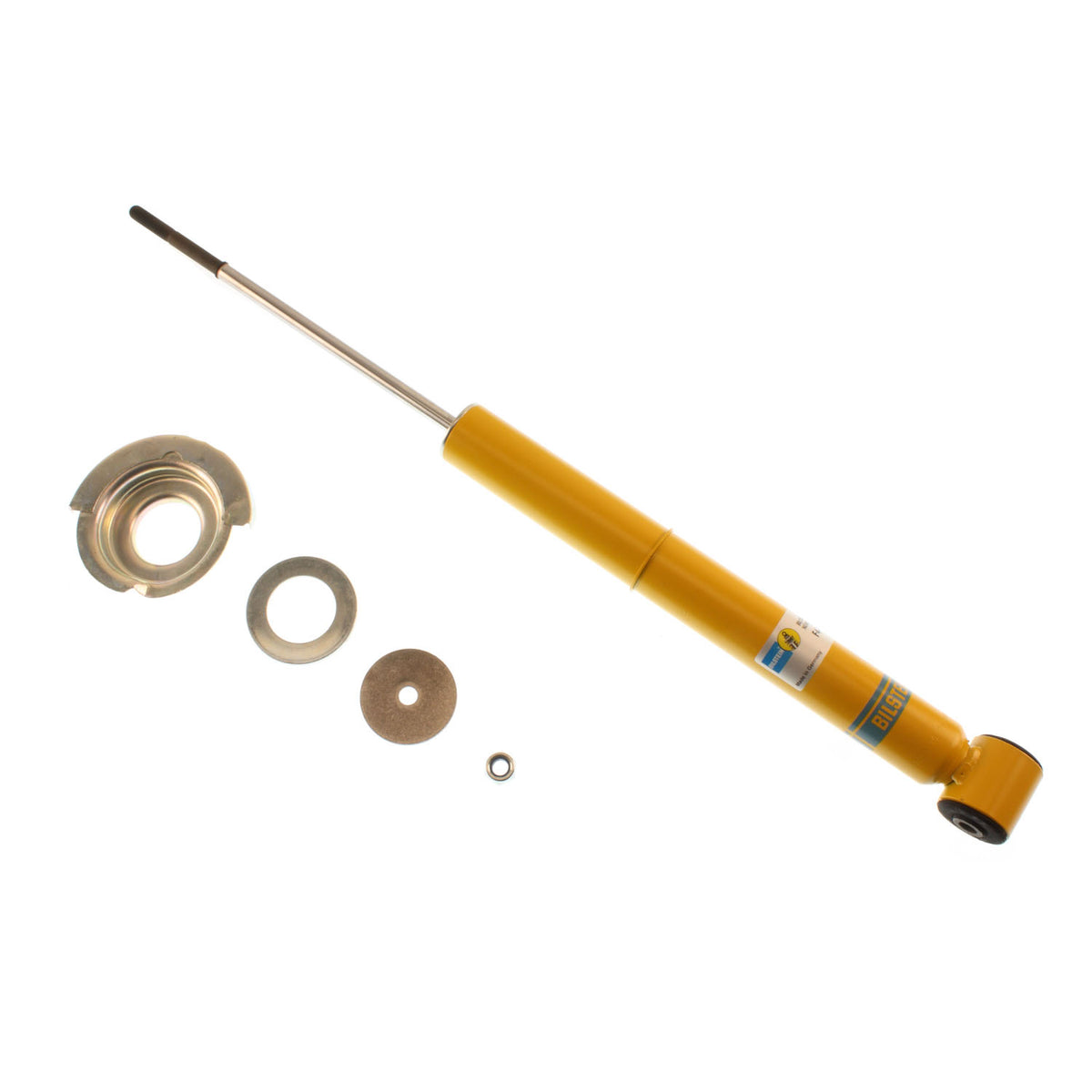 Suspension Shock Absorber Monotube Rear Audi 80 1992-1988 90 1991-1988 4000 1987-1980 Coupe 1987-1981 Eye 10.2mm Stem Yellow Paint B8 Performance Plus Bilstein