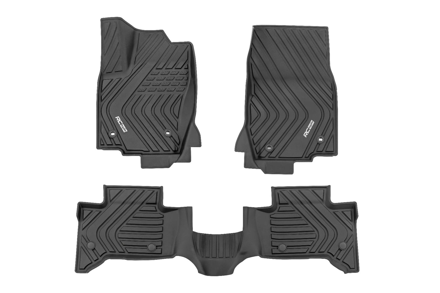 Flex-Fit Floor Mats | FR & RR | Toyota Land Cruiser 4WD (2024-2026)
