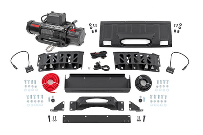 FXS Hidden Winch Mount | White SAE | PRO1200S | Toyota Land Cruiser (24-26)