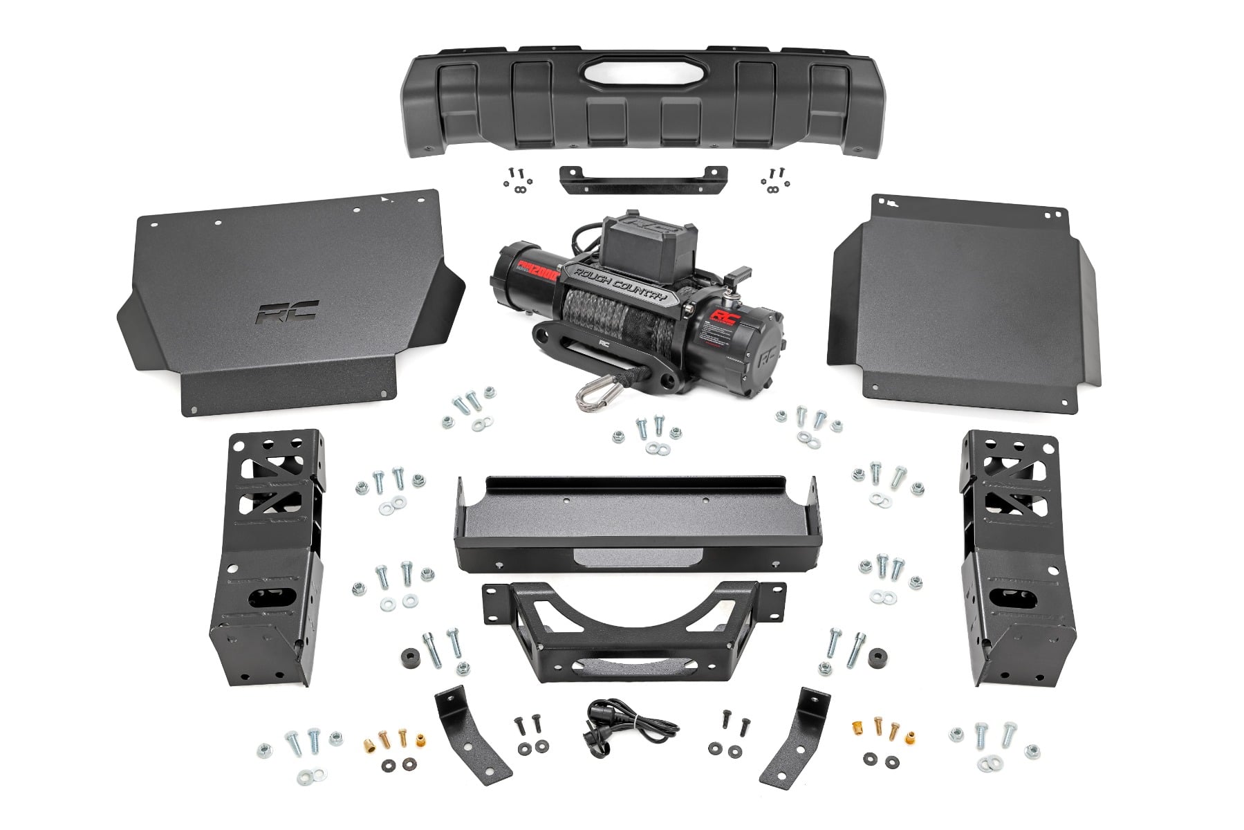 FXS Hidden Winch Mount | PRO12000S | Toyota Tacoma 4WD (2024-2026)