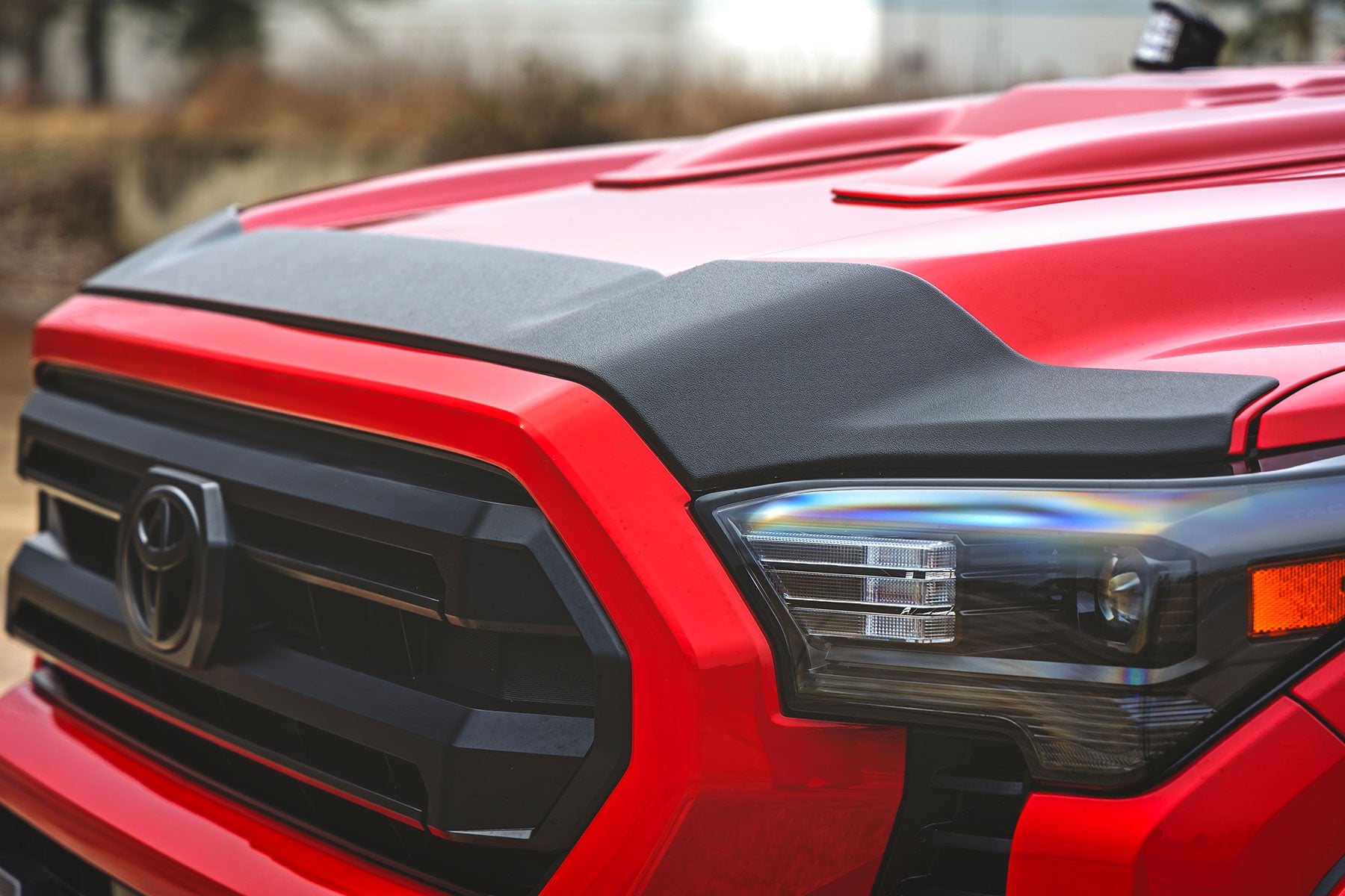 Hood Protector | Gloss Black | Toyota Tacoma 2WD/4WD (2024-2026)