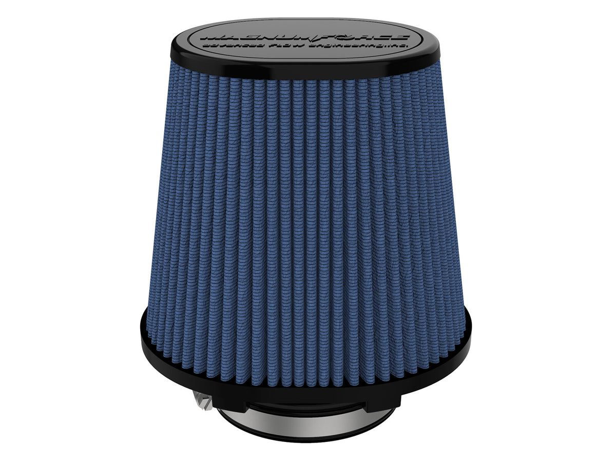 Magnum Force Intake Replacement Air Filter w/ Pro 5R Media 4 Inch F x (7-3/4x6-1/2) Inch B x (5-3/4x4-3/4) Inch T x 7 Inch H aFe Power