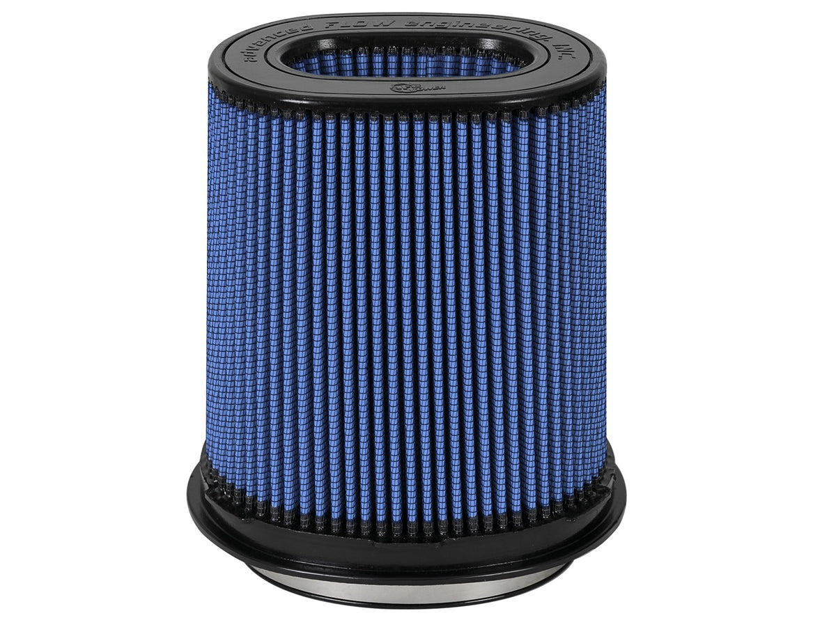 Momentum Intake Replacement Air Filter w/ Pro 5R Media (6-3/4x4-3/4) F x (8-1/4x6-1/4) Inch B x (7-1/4x5) T (Inverted) X 9 Inch H aFe Power