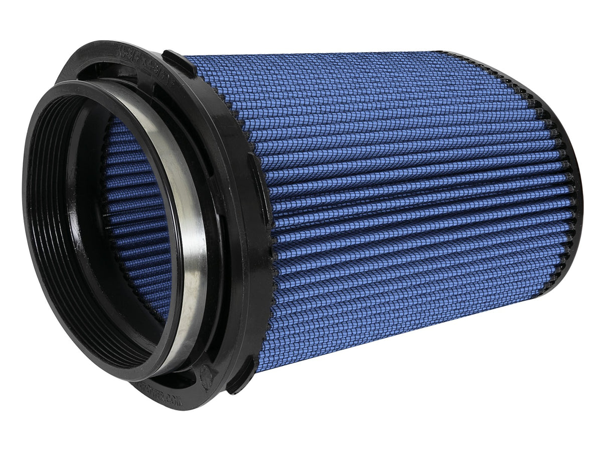 Momentum Intake Replacement Air Filter w/ Pro 5R Media (6-3/4x4-3/4) F x (8-1/4x6-1/4) Inch B x (7-1/4x5) T (Inverted) X 9 Inch H aFe Power