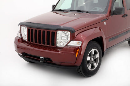 Bugflector II Hood Shield Dark Smoke for 2008-2012 Jeep Liberty Smoke AVS