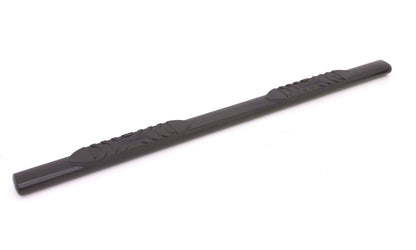 5 Inch Oval Straight Nerf Bars Black 2019-2025 Ram 1500 Quad Cab Lund