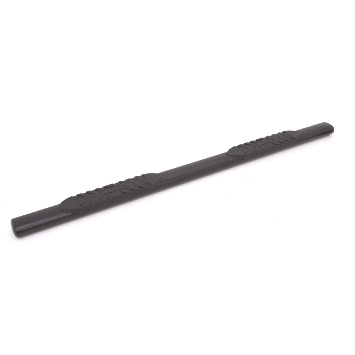 5 Inch Oval Straight Nerf Bars Black 2007-2021 Toyota Tundra CrewMax Cab Lund