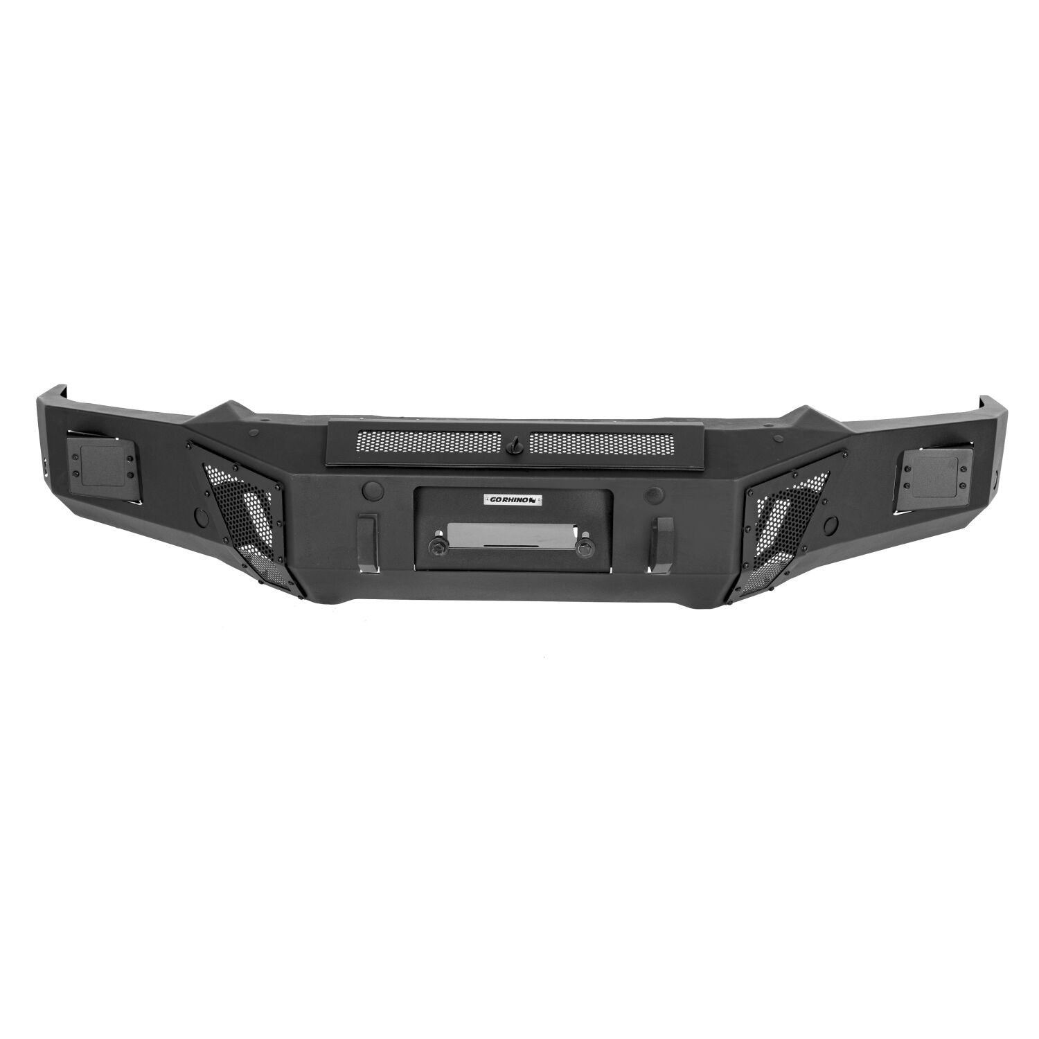 BR6 Front Bumper Replacement Textured Black 2019-2024 Ram 1500 Go Rhino