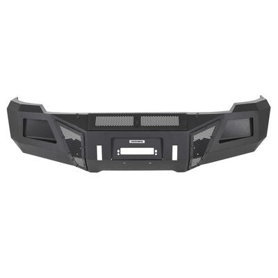 BR11 Front Bumper Replacement Textured Black 2011-2014 Silverado 2500/3500 HD Go Rhino