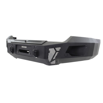BR6 Front Bumper Replacement Textured Black 2016-2018 Silverado 1500 Go Rhino