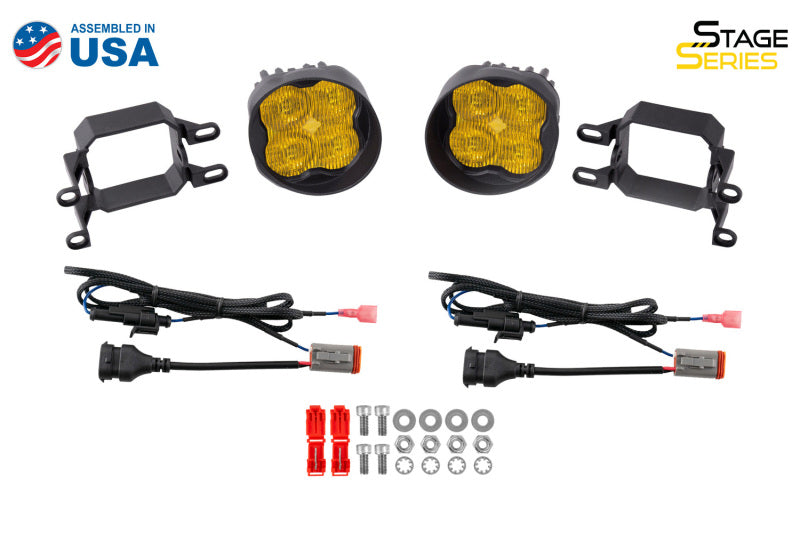Diode Dynamics SS3 Pro Type B Kit ABL - White SAE Fog