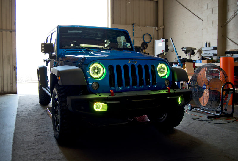 Oracle 07-16 Jeep Wrangler JK SMD HL - ColorSHIFT w/o Controller