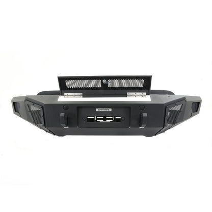 BR6 Winch Ready Front Bumper for Ford F 150 Textured Black 2021-2023 Ford F-150 Go Rhino