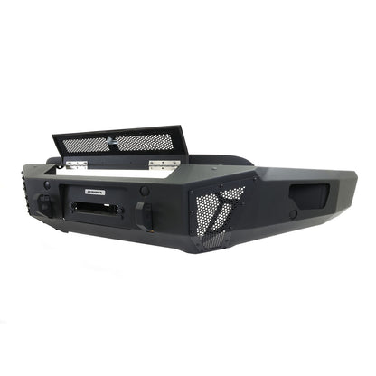 BR6 Winch Ready Front Bumper for Ford F 150 Textured Black 2021-2023 Ford F-150 Go Rhino