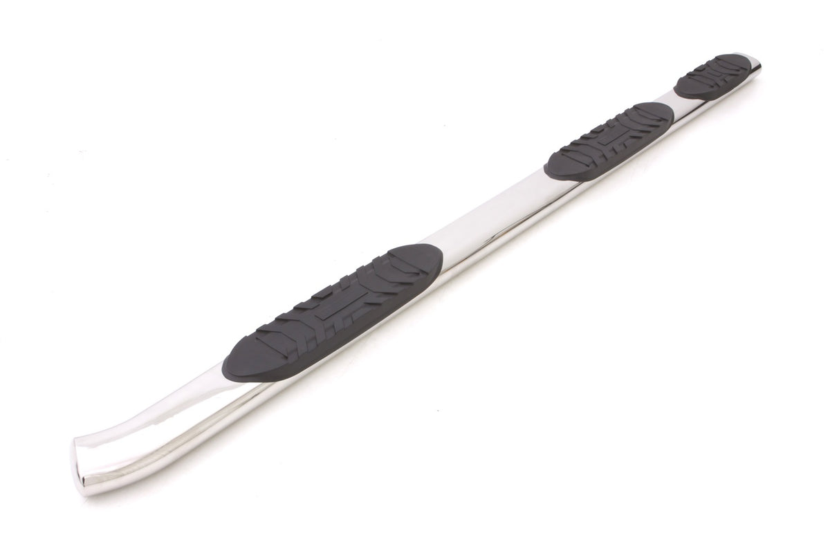 5 Inch Oval Wheel-To-Wheel Nerf Bars Polished Stainless 2010-2025 Dodge Ram 2500 Crew Cab/3500 Crew Cab 76.3 Bed Lund