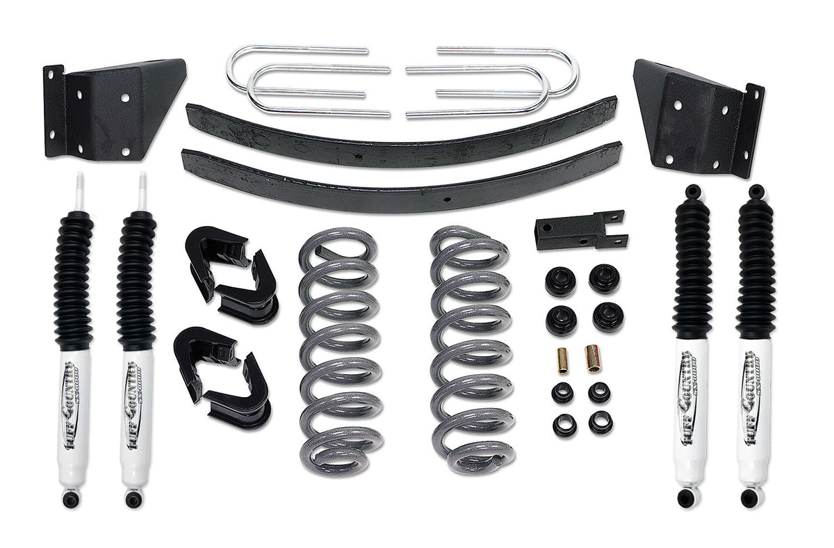 4 Inch Performance Lift Kit 73-79 Ford F150 Fits Models with 2.5 Inch wide Rear Springs Tuff Country
