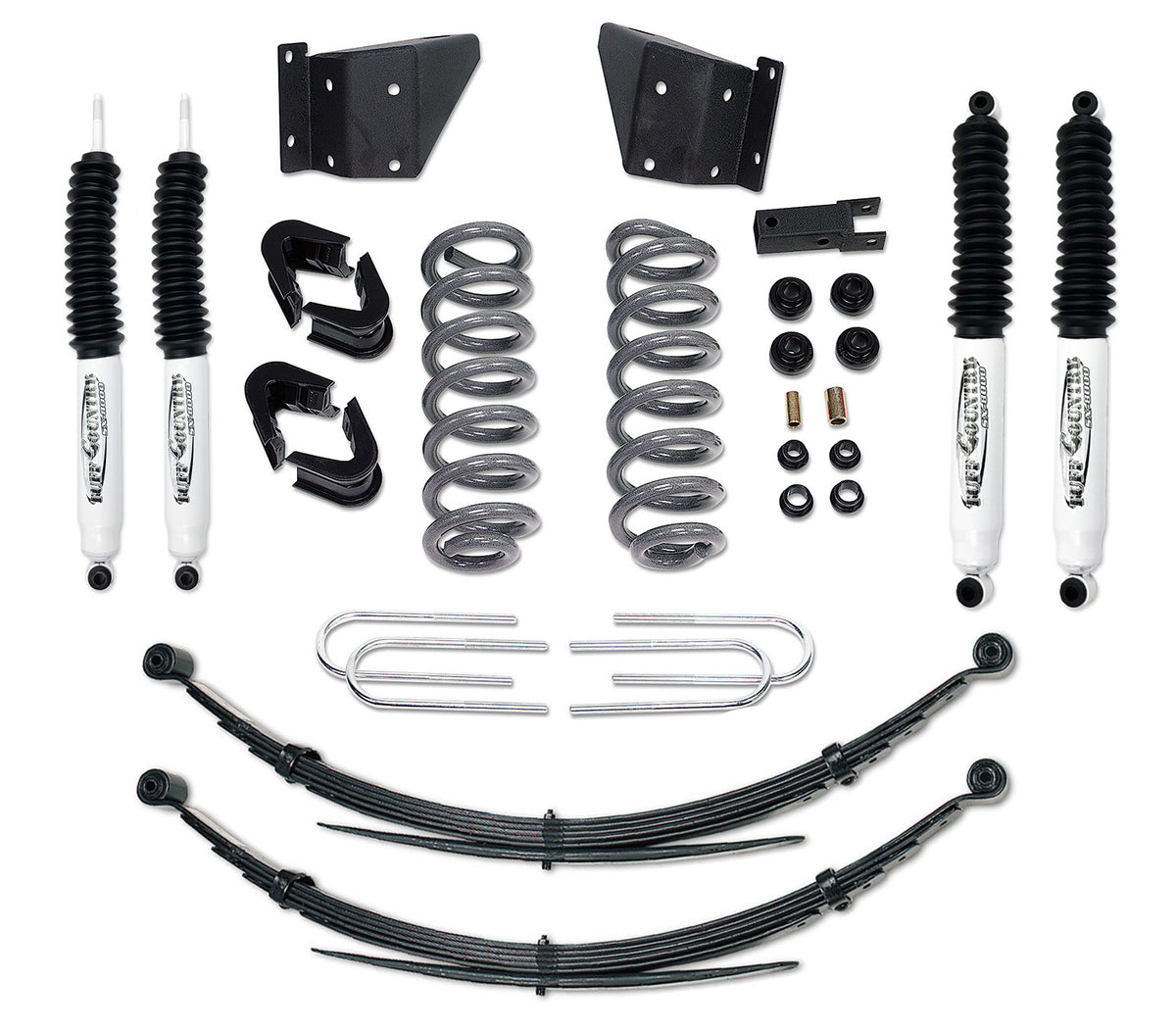 4 Inch Performance Lift Kit 78-79 Ford Bronco with Rear Leaf Springs Tuff Country