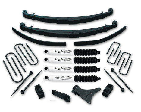 4 Inch Lift Kit 1986-97 Ford F350 4x4 Crewcab - 4 Inch Lift Kit Tuff Country