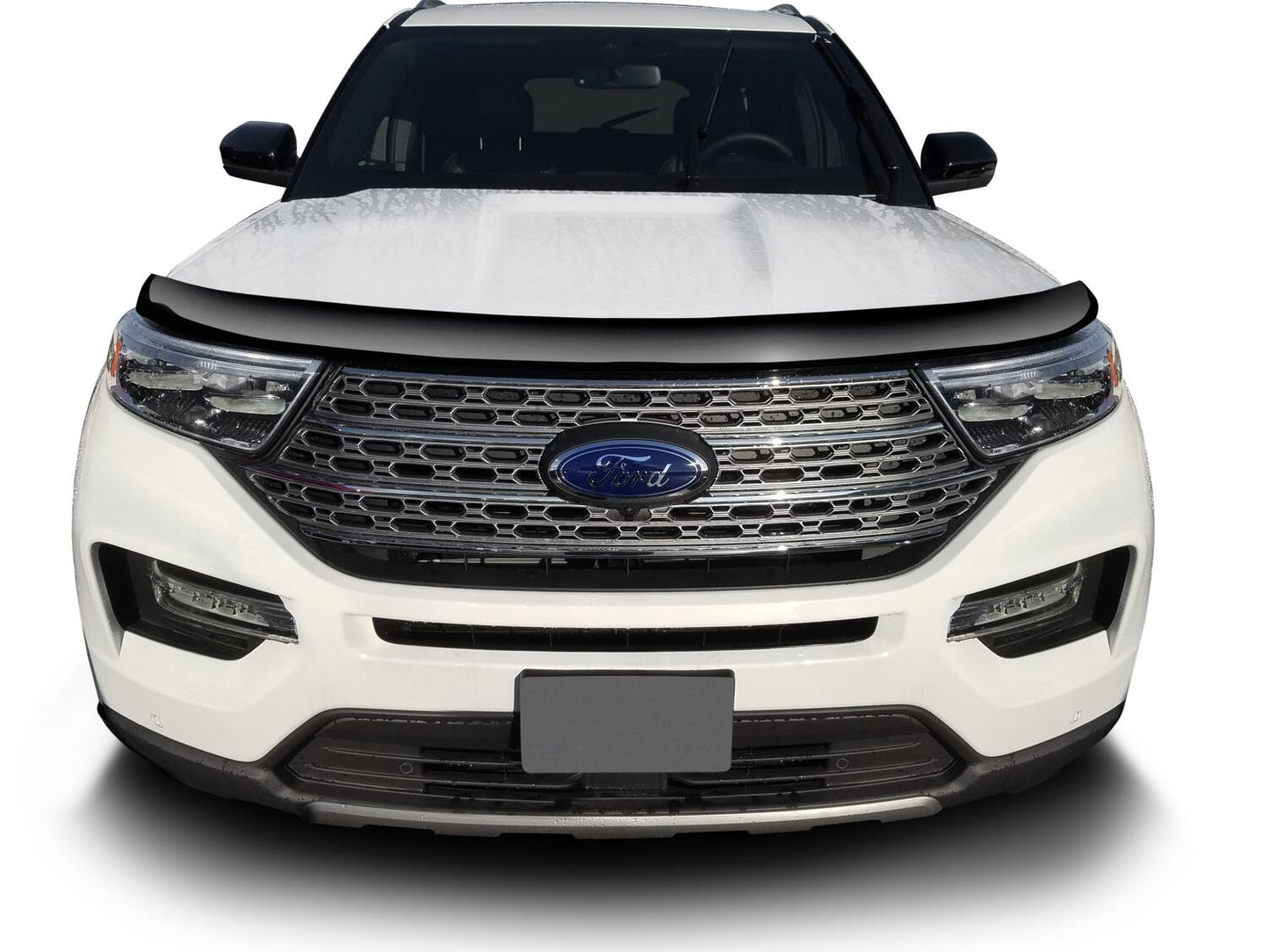 Bugflector II Hood Shield for 2020-2026 Ford Explorer Smoke AVS